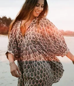 Daughters Of India Dress Size XL / AU 14-16 / US 10-12 Kyra Himalayan Salt Mini - Picture 1 of 14