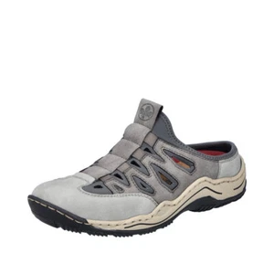 Zuecos Rieker - cuero sintético gris - Imagen 1 de 9