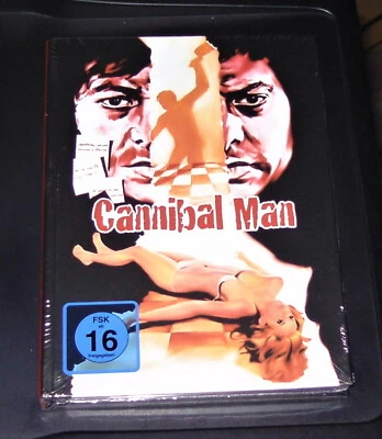 CANNIBAL MAN UNCUT LIMITIERTES MEDIABOOK COVER C 4K BLU RAY + BLU RAY + DVD NEU - Bild 1 von 4