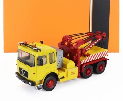 MODELLINO CAMION STATICO IXO MODEL MAN F8 26.281 GIALLO MODELLISMO SCALA 1:43 - Immagine 1 di 4