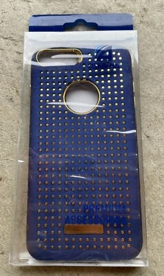 NEW Blue Gemstone Case Luxury Phone Cover For iPhone 8 Plus / 7 Plus - Image 1 of 2