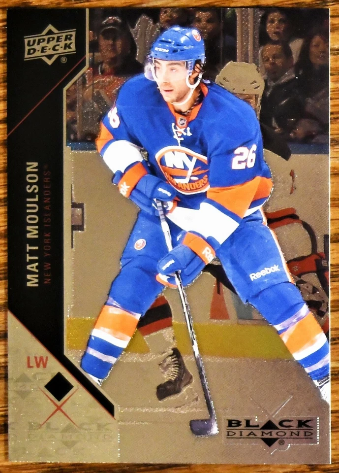 2011-12 Black Diamond #28 Matt Moulson New York Islanders - Image 1 of 1