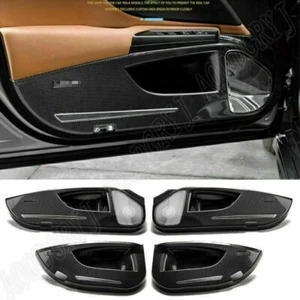 For Lexus ES350/300h/250 2019-2022 ABS Door Anti Kick Pad Protective Cover Trims - Picture 1 of 9