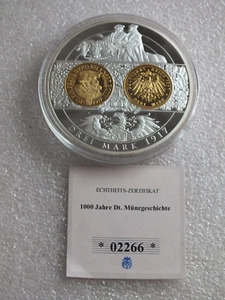 Medalla - 3 marcos 1917 - Ø 70 mm - PP - Plateada - MG 33/7 - Imagen 1 de 5