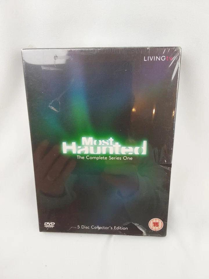 Most Haunted Complete Series 1 DVD All Episode First Season UK Release R2