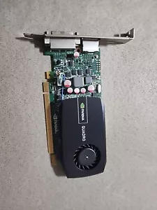 Nvidia Quadro 600 1GB DDR3 Graphics Card High Profile DVI DisplayPort 612951-002 - Picture 1 of 4