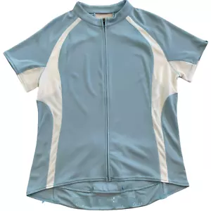 Maglia ciclismo manica corta CANNONDALE - full zip azzurro bianco - donna XL - Foto 1 di 9