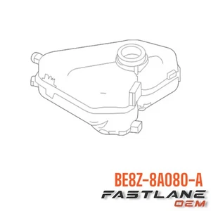 2011-2019 FORD FIESTA EXPANSION TANK NEW OEM BE8Z-8A080-A - Picture 1 of 9