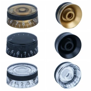 4*Electric Guitar Speed Knobs for Ibanez Epiphone Gibson USA Les Paul LP - Picture 1 of 8