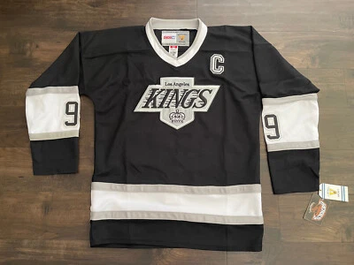 NUEVA Camiseta Wayne Gretzky LA Los Angeles KINGS Negra 1992-93 Retro CCM NHL #99 Foto 1 de 4
