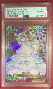 PSA 10 2024 One Piece Japanese Charlotte Pudding Two Legends OP03-112 Special - Picture 1 of 2