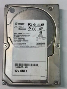 Seagate 9V2007-022 ST3146807FCV 146.8GB 10K RPM 16MB Cache 2Gb/s Fibre Channel - Picture 1 of 5