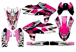 2024-2025 YZ 250 F 4-STROKE MAYHEM Pink Senge Graphics Kit Compatible with - Picture 1 of 10
