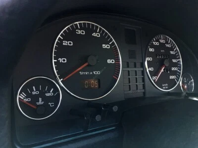 Fits Audi  80 90 B3 B4  1986-2000  4- Teilig  Aluminium Tachoringe / Tacho Ringe - Bild 1 von 4