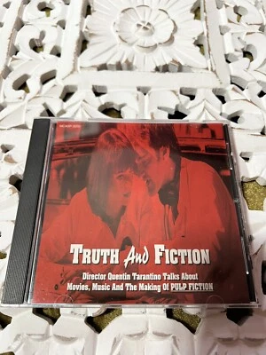 Quentin Tarantino Promo CD Director Interviews Truth and Fiction SHIPS FREE Foto 1 de 3