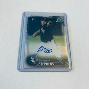 F82078  2016 Bowman Chrome Prospect Autographs #BCAPJOS Jordan Stephens