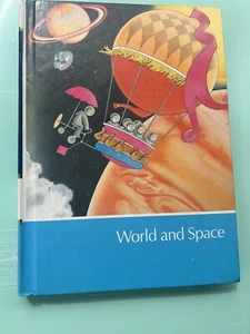 Childcraft - The World And Space HC Book By World Books How & Why Library VTG 88 - Picture 1 of 13
