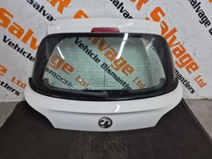 2012-2019 VAUXHALL ADAM TAILGATE BOOTLID REAR HATCH WHITE - Picture 1 of 13