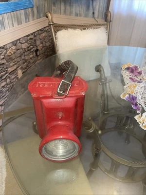 Антикварная лампа для пожарных Seagrave - Изображение 1 из 4