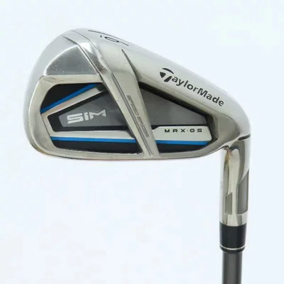 TaylorMade SIM MAX OS Iron Set 6-9,Pw 5pc Flex Stiff TENSEI BLUE TM60 Graphite - Image 1 of 4