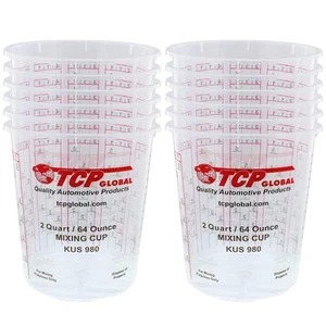 Paint Mixing Cups Plastic Measuring Cup Epoxy Resin, Disposable or Reusable, ... - Picture 1 of 5