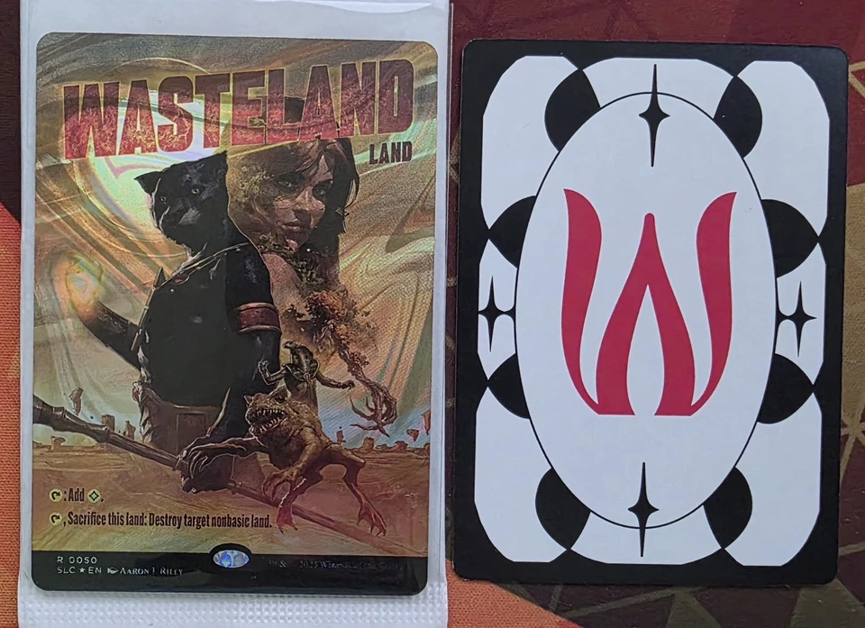 Wasteland (Borderless)- HALO FOIL- Encyclopedia Of Magic 2025 Secret Lair - Image 1 of 1