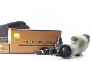 [Almost Unused] Nikon Fieldscope ED 50-A w/ Zoom Eyepiece 13‑30× MC From JAPAN - Picture 1 of 15