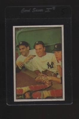 Bowman Baseball Bauer Berra Mantle 1953 #44 EX-MT 05 Foto 1 de 2