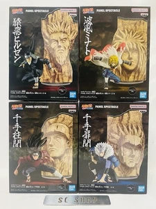 NARUTO Shippuden PANEL SPECTACLE Hashirama Tobirama Ninato Hiruzen Set of 4 NEW - Picture 1 of 6