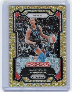 Haley Jones #43 2024 Panini Prizm Monopoly WNBA - Gold Millionaire Shimmer /500 - Picture 1 of 2