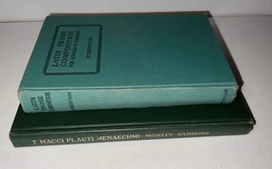 Vintage T. Macci Plauti Menaechmi-Mosley; Latin Prose Composition Robertson - Foto 1 di 21