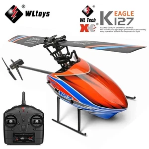 K127 RC Helikopter 4 Kanal 2.4GHz Ferngesteuerter Hubschrauber Stabil Mit Gyro - Bild 1 von 7