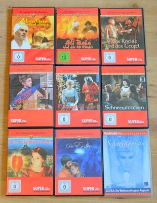 9 DVDs Die schönsten Märchenfilme (Super Illu) DEFA DDR Märchen - Bild 1 von 2