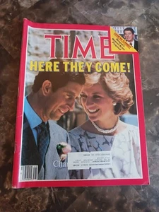 NOVEMBER 11 1985 TIME MAGAZINE CHARLES AND PRINCESS DIANA HERE THEY COME - Picture 1 of 2