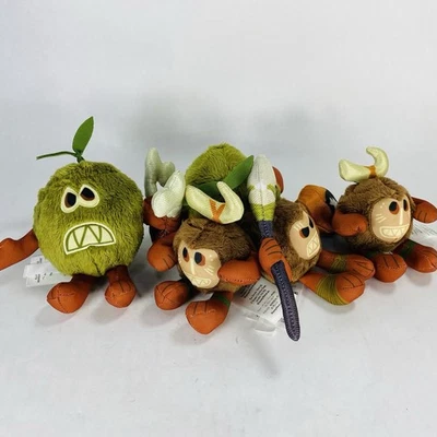5 x Peluche Moana Kakamora Disney Store Un Juego Completo de 3 + 2 Piratas de Coco Foto 1 de 4