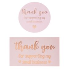 1PACK Thank You Cards Gold Heart Design Bulk Thank You Notes for All Occasi