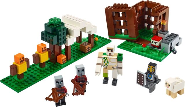 Brinquedo Lego Minecraft Bigfig Steve com Papagaio 21148