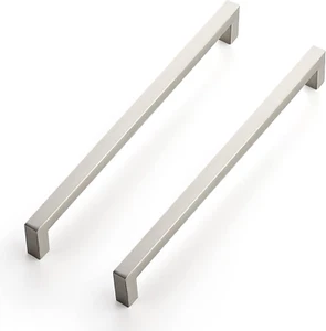 Ravinte Cabinet Handles Drawer Pulls 3 Brushed Nickel 10.5 Inch Silver Hardware - Picture 1 of 4