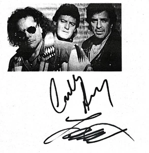 Mountain Band Autographs Leslie West and Corky Laing  COA - Bild 1 von 2