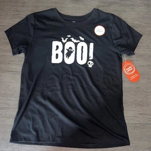 Halloween Boo T-shirt Glows In The Dark Boy Or Girl NWT XXL 18 - Picture 1 of 2