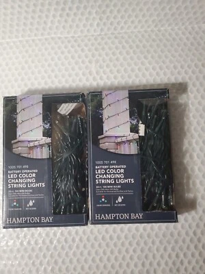 Hampton Bay 1005701498 Led Color Changing String Light Two Pack Combo  - Image 1 of 4