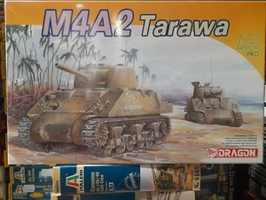 Dragon 7305 M4A2 Tarawa carro armato modelkit 1/72 - Foto 1 di 2