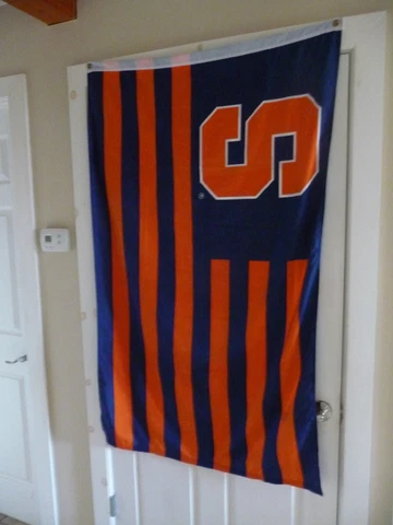 SYRACUSE ORANGE FLAG 3'X5' SYRACUSE UNIVERSITY 3 X 5 BANNER Cover