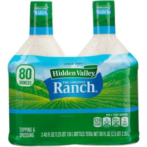 Hidden Valley Original Ranch Dressing (40 oz; 2 Pack) Great Value! - Picture 1 of 3