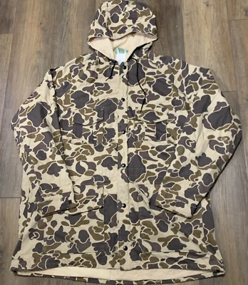 VTG Walls Leisur-Wear Hooded Camo Jacket Mens XL Farm Chore Work Hunting Outdoor - Image 1 of 4