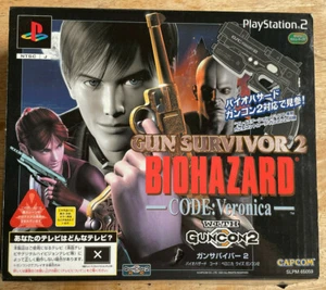 Ps2 biohazard gun survivor 2 code veronica game jp capcom Controller  - Picture 1 of 10