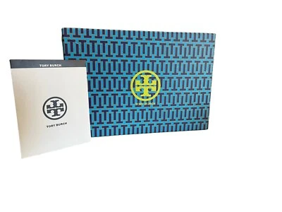 Подлинный TORY BURCH 8,5 «x 6,25» x 2,5» пустая подарочная коробка и держатель чека - Изображение 1 из 4