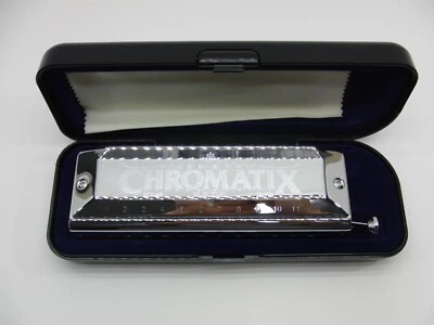 SUZUKI SCX-48 Chromatic Harmonica 12 hole 48 sound C Key new free shipping - Image 1 of 4