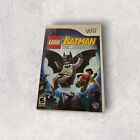 LEGO Batman: The Video Game (Nintendo Wii, 2008) Complete w/ Manual - Tested