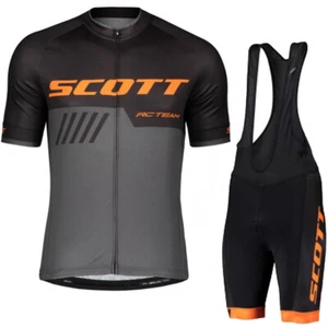 Men's Cycling Jersey Clothing Bicycle Sportswear Short Sleeve Mtb Bike Top Shirt - Picture 1 of 9